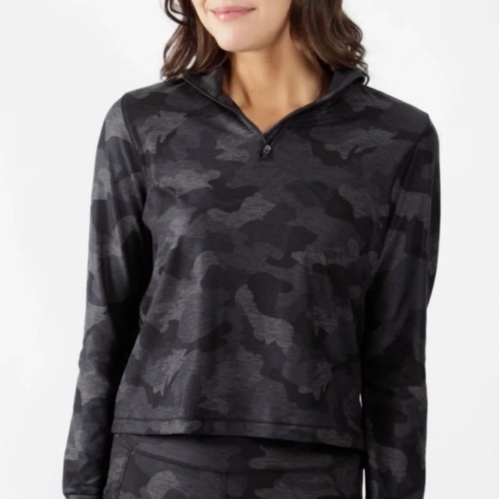 Yogalicious Lux Camo 1/4 Zip Pullover